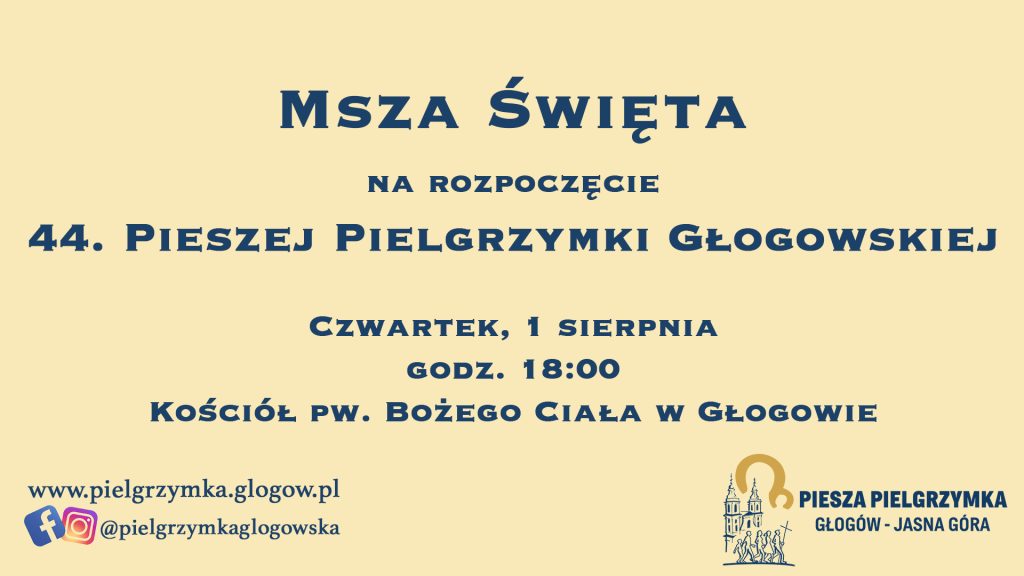 Msza Święta na rozpoczęcie 44. PPG