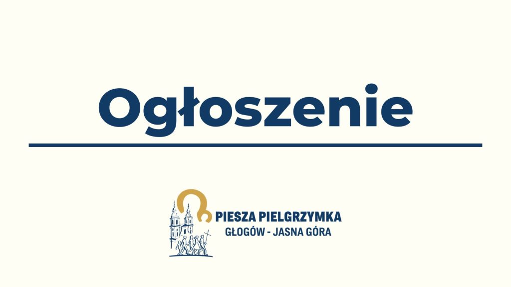 Ogłoszenie 2 – 20.07.25 r.